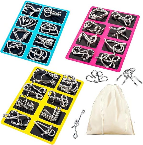 Wire Puzzle Set